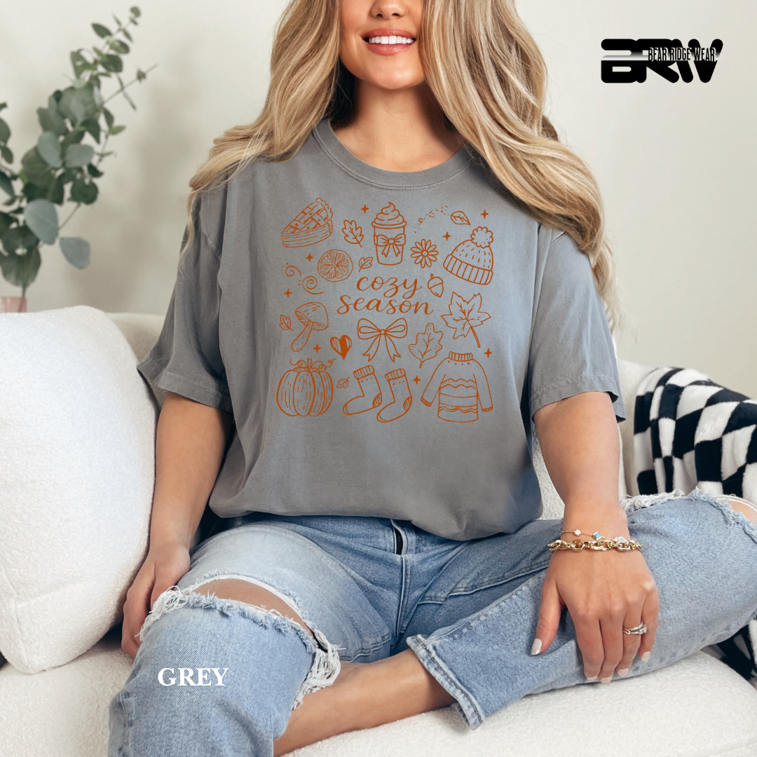 'Cozy Season Fall' Fall Tee