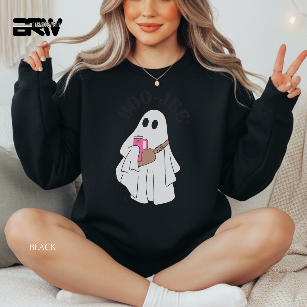 'Boo-Jee' Fall Crewneck Sweatshirt