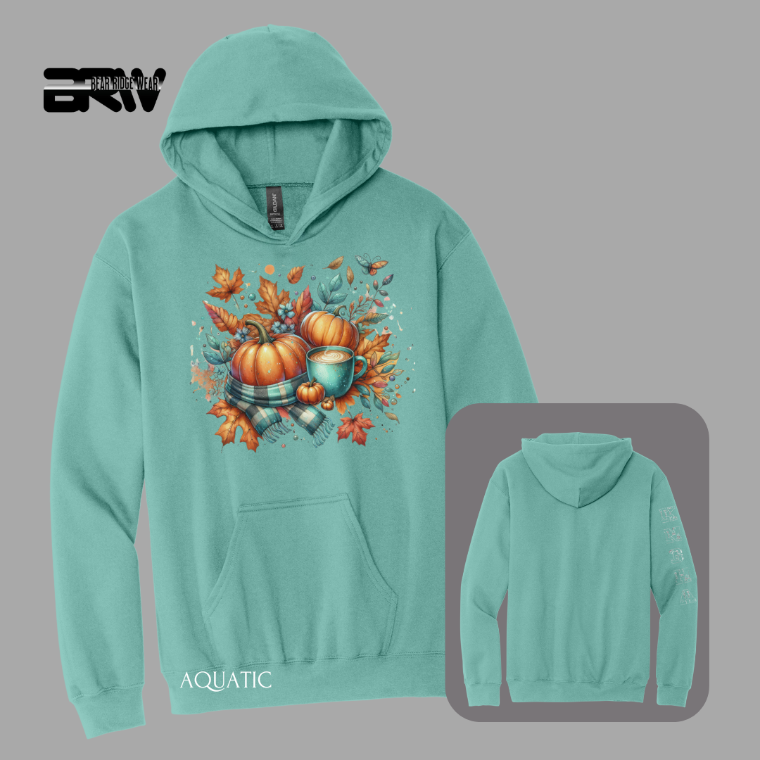 'Pumpkin Coffee' Fall Hoodies