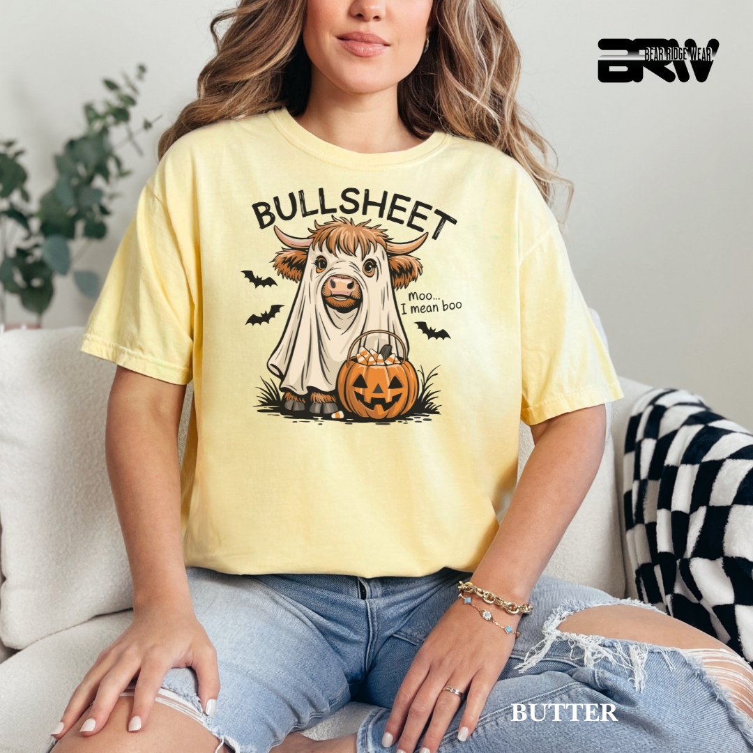 'Bull Sheet-Boo' Fall Tee