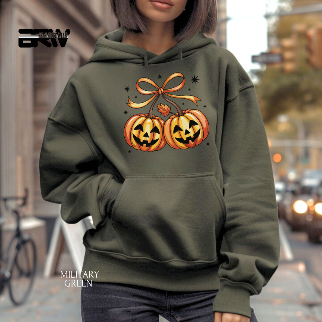 'Pumpkin Cherries' Fall Hoodies