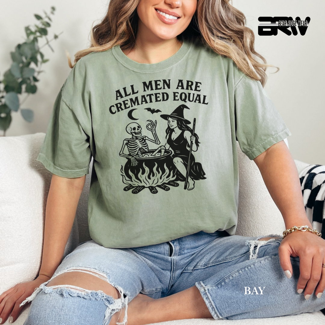 'All men are cremated equally' Fall Tee