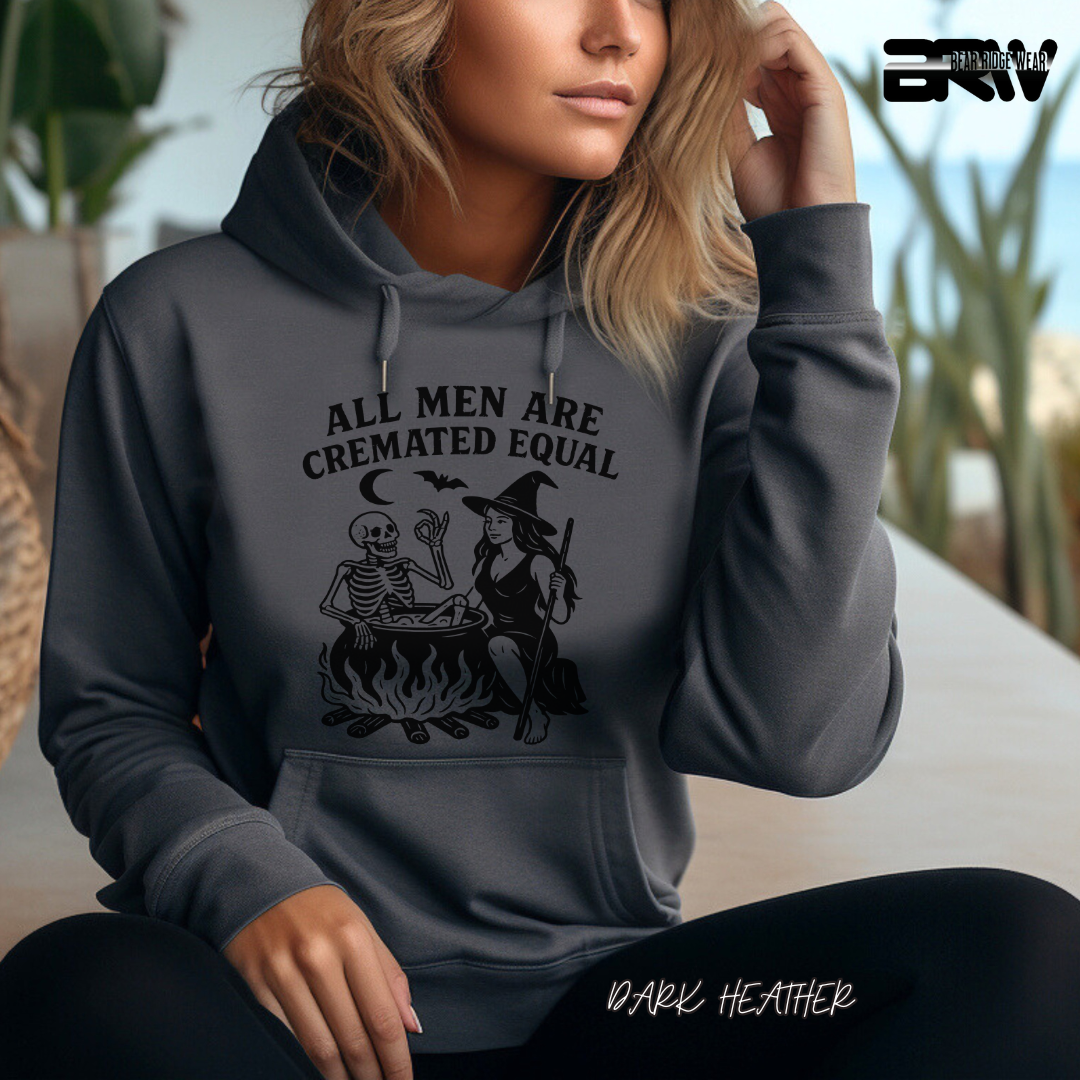 'All men are cremated equally' Fall Hoodie