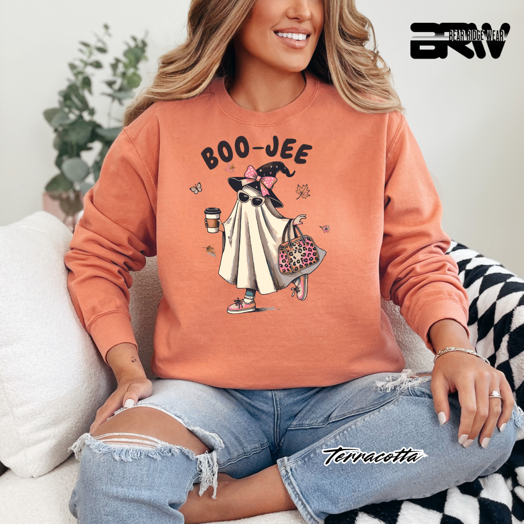 'Boujee With Purse' Fall Long Sleeve Tee