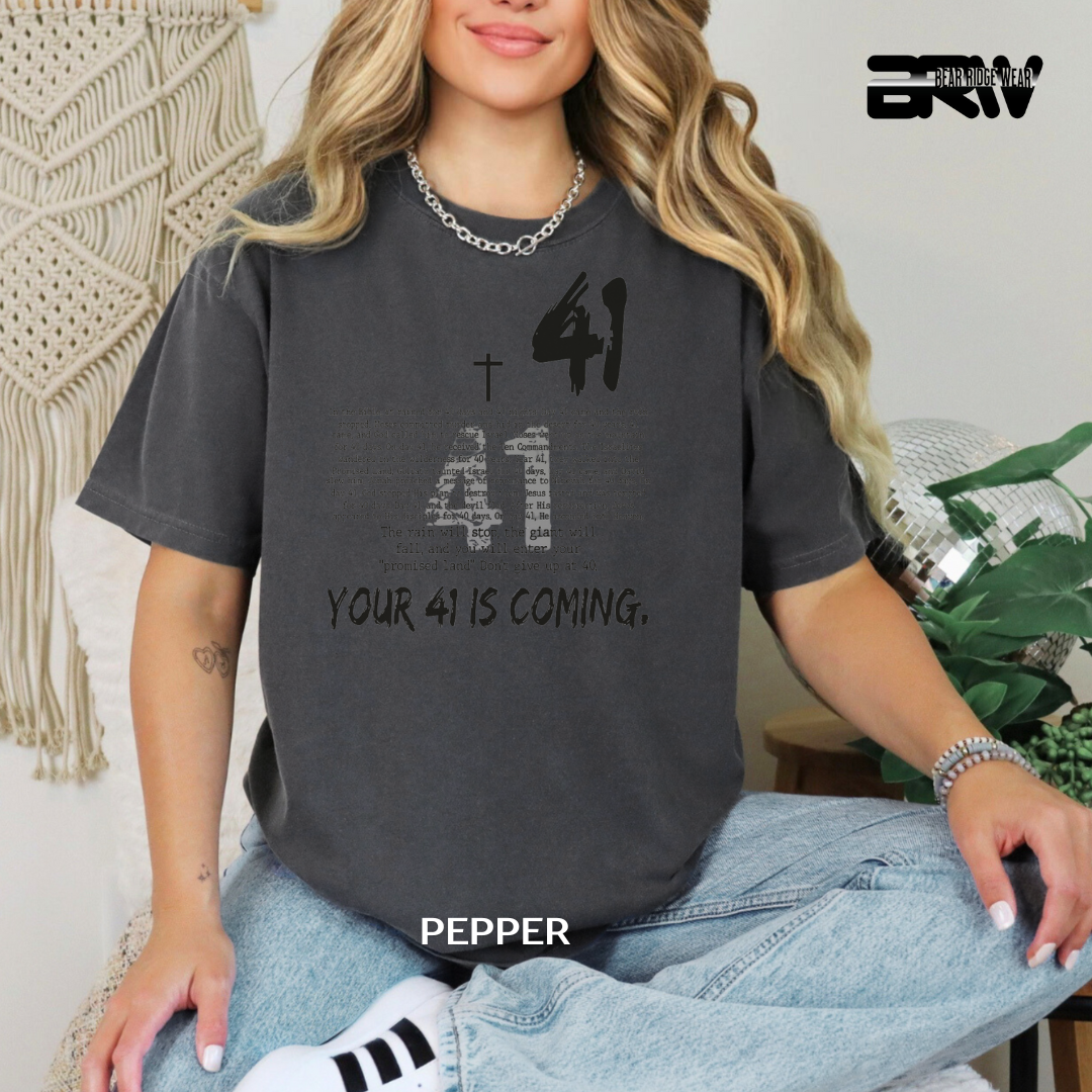 'Your 41' Faith Tee