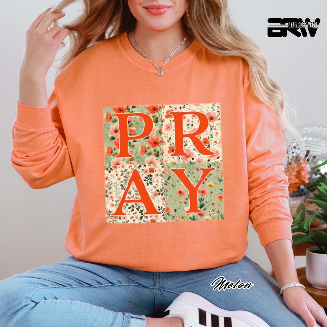 'Pray' Faith Long-Sleeve Tee