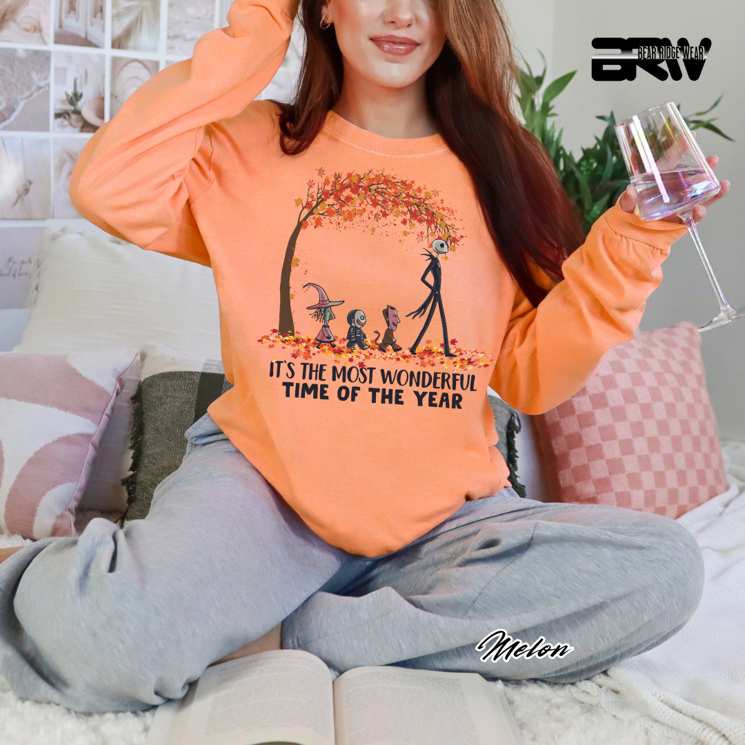 'Its The Most Wonderful Time' Fall Long-Sleeve Tee