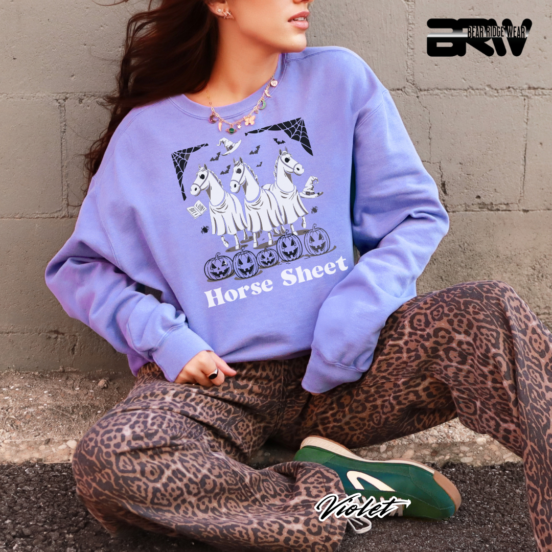 'Horse Sheet' Fall Long Sleeve Tee