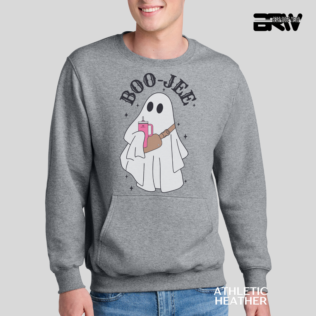 'Boo-Jee' Kangaroo Pocket Fall Crewneck