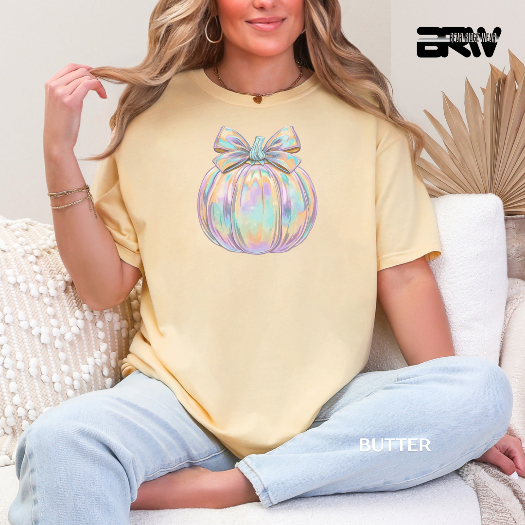'Iridescent Pumpkin' Fall Tee