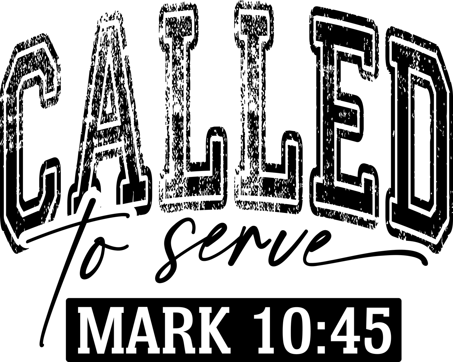 Called To Serve - Faith Tee