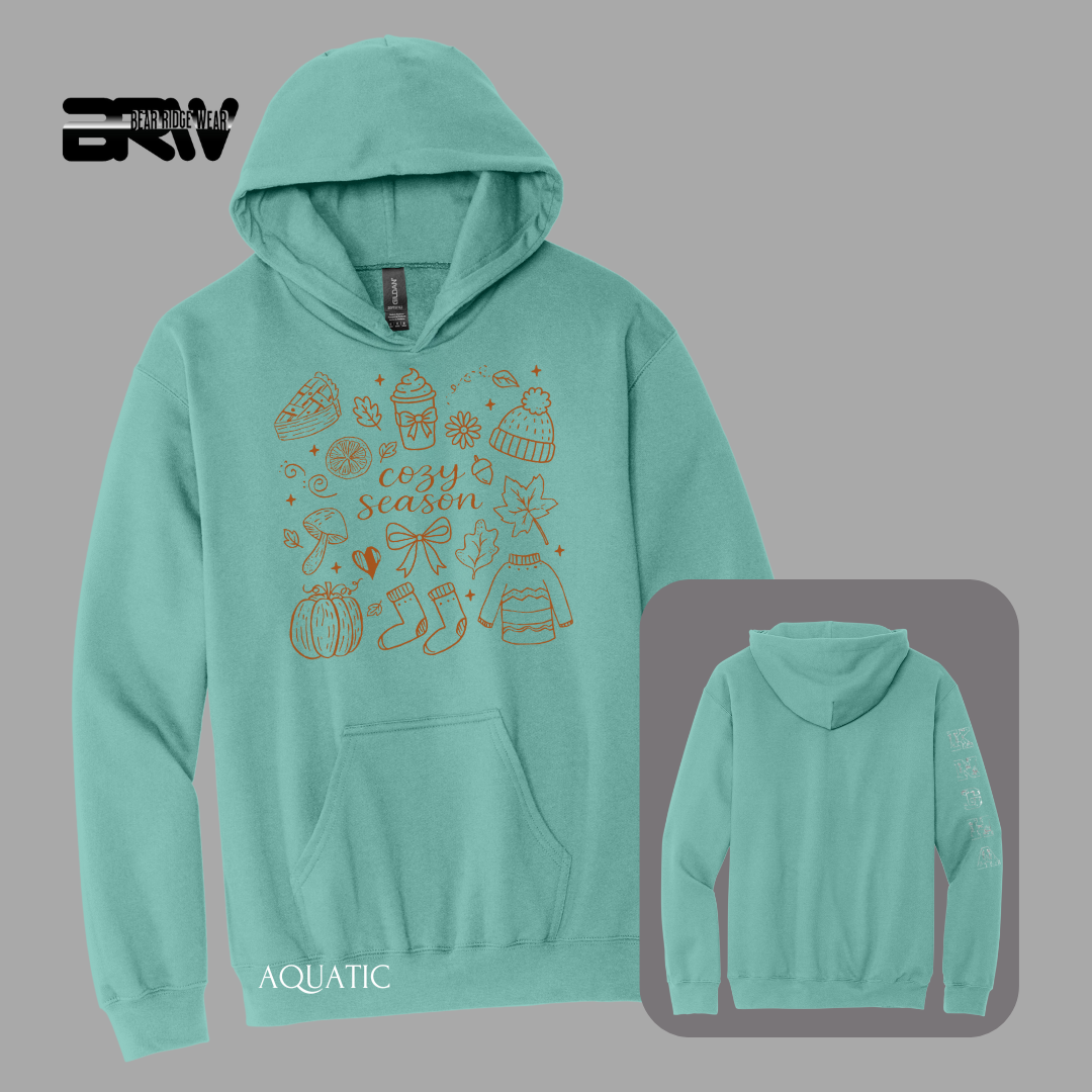 'Cozy Season Fall' Fall Hoodies