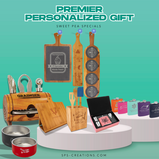 Laserable items, cutting boards, flasks, pet bowl and bamboo products