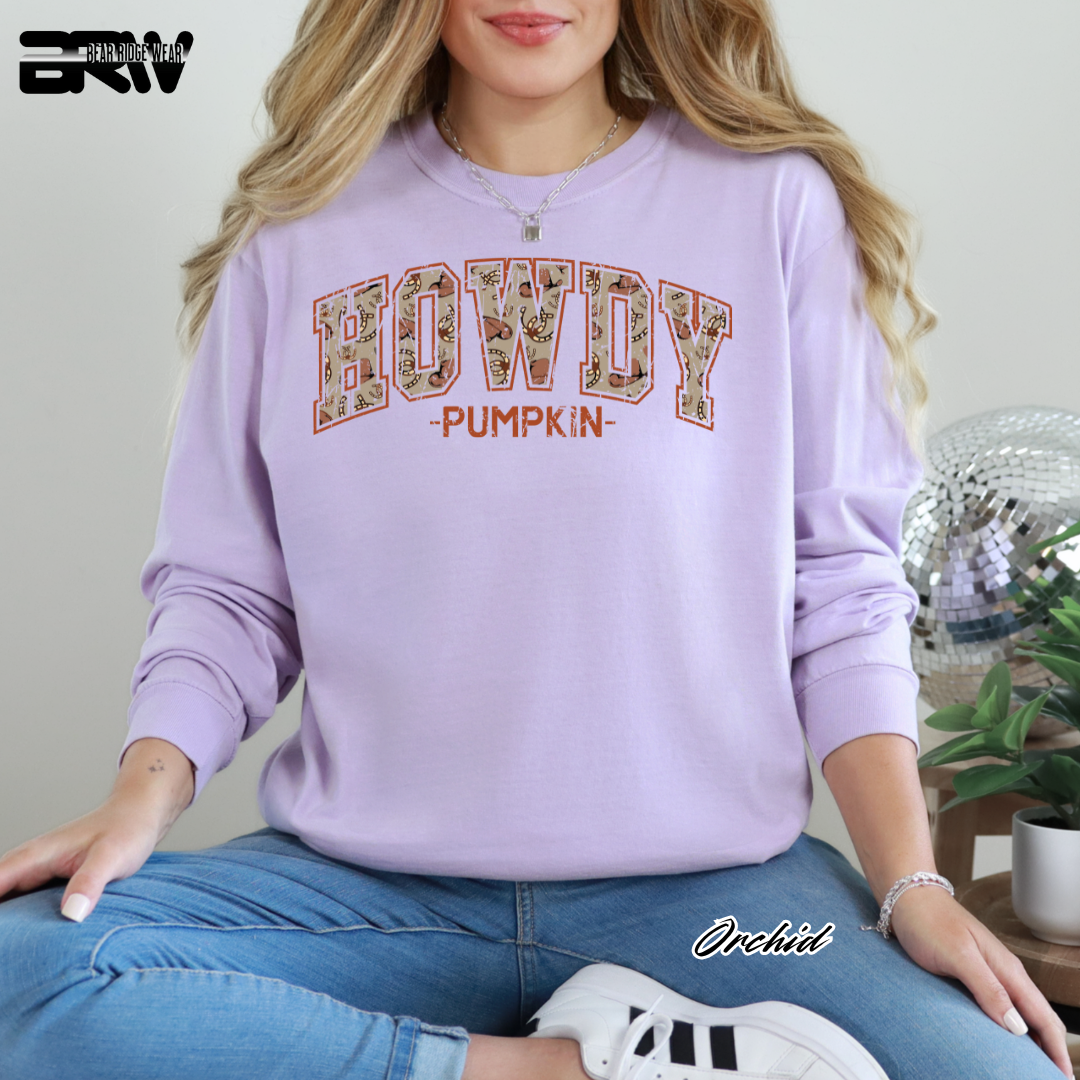 'Howdy Pumpkin' Fall Long-Sleeve Tee