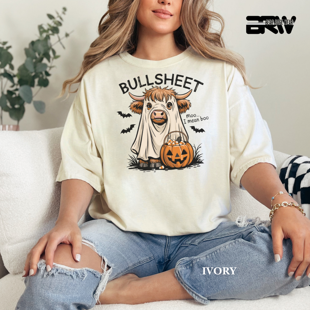 'Bull Sheet-Boo' Fall Tee