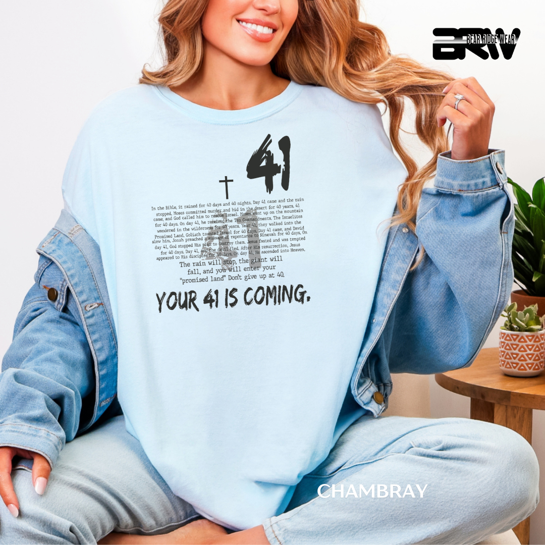 'Your 41' Faith Tee