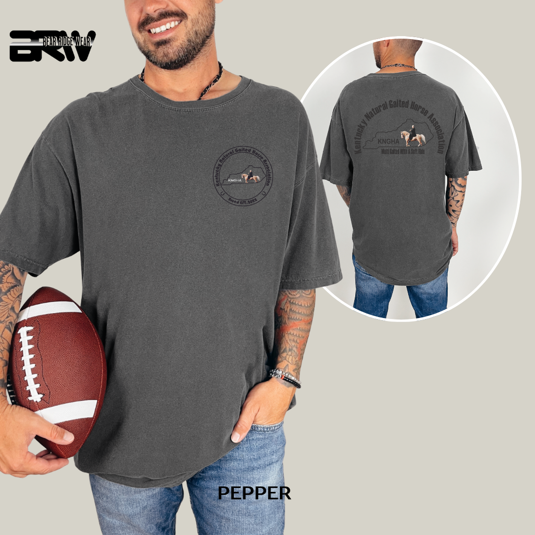 KNGHA MENS T-SHIRT BLACK