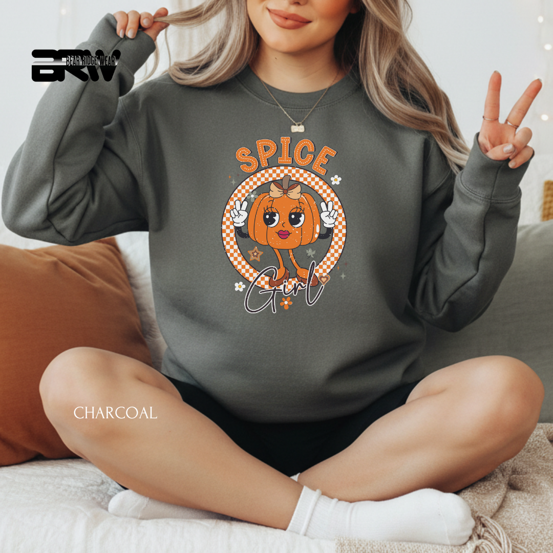 'Spice Girl' Fall Crewneck Sweatshirt