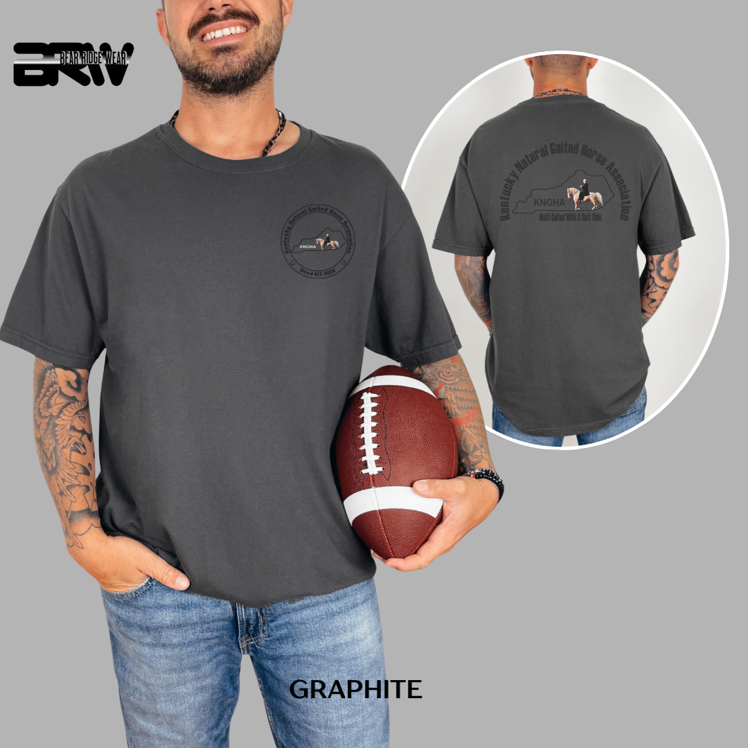 KNGHA MENS T-SHIRT BLACK