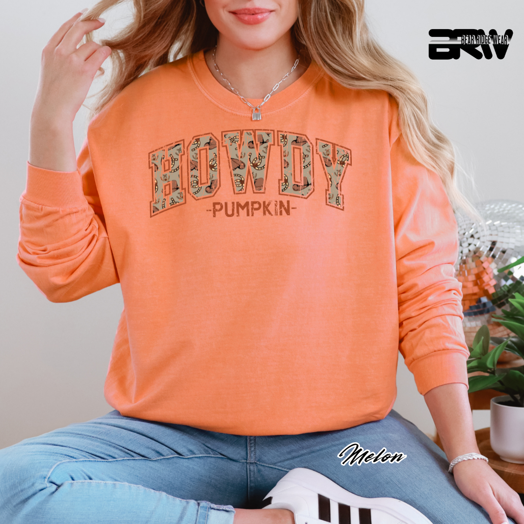 'Howdy Pumpkin' Fall Long-Sleeve Tee