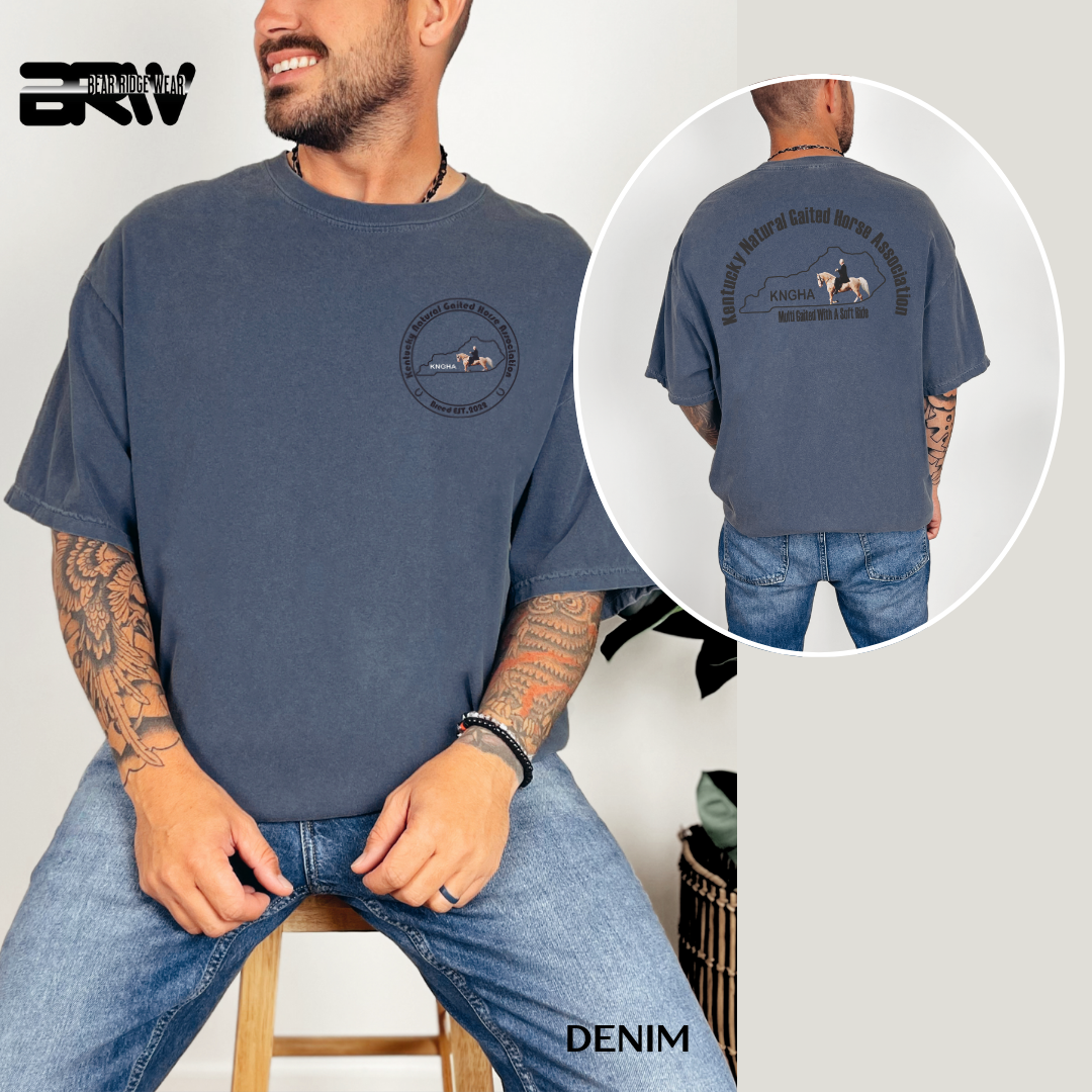 KNGHA MENS T-SHIRT BLACK