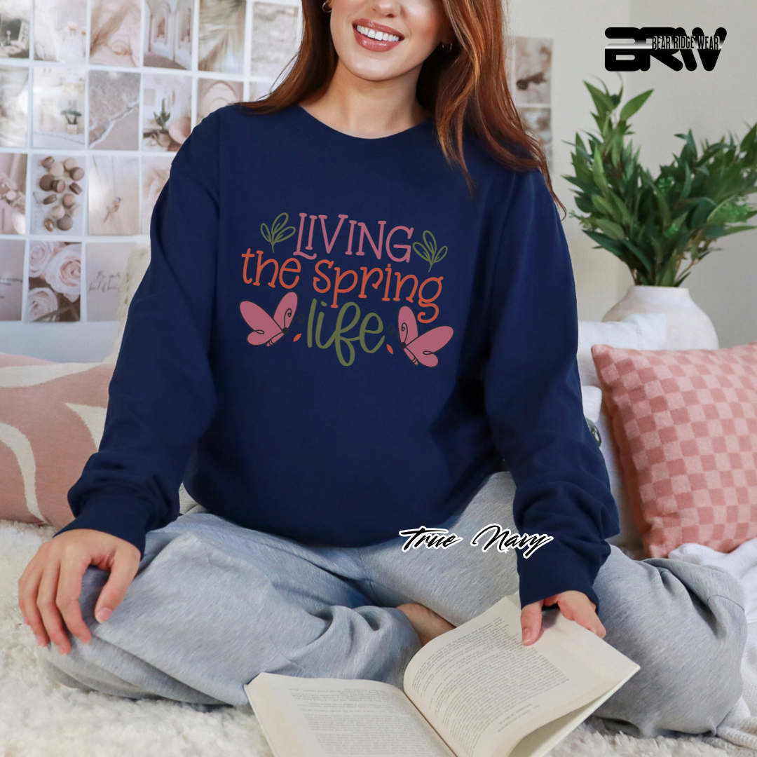 'Living the Spring Life' Long Sleeve Tee