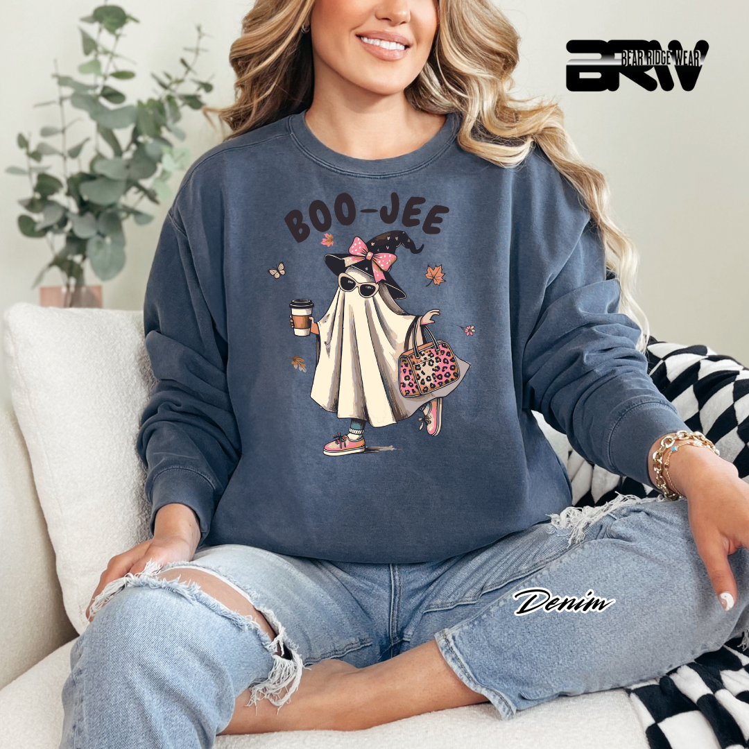 'Boujee With Purse' Fall Long Sleeve Tee