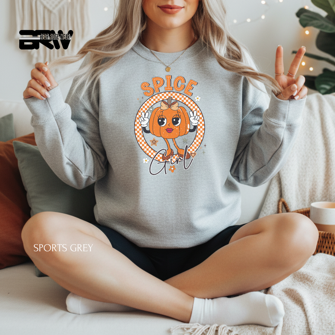 'Spice Girl' Fall Crewneck Sweatshirt