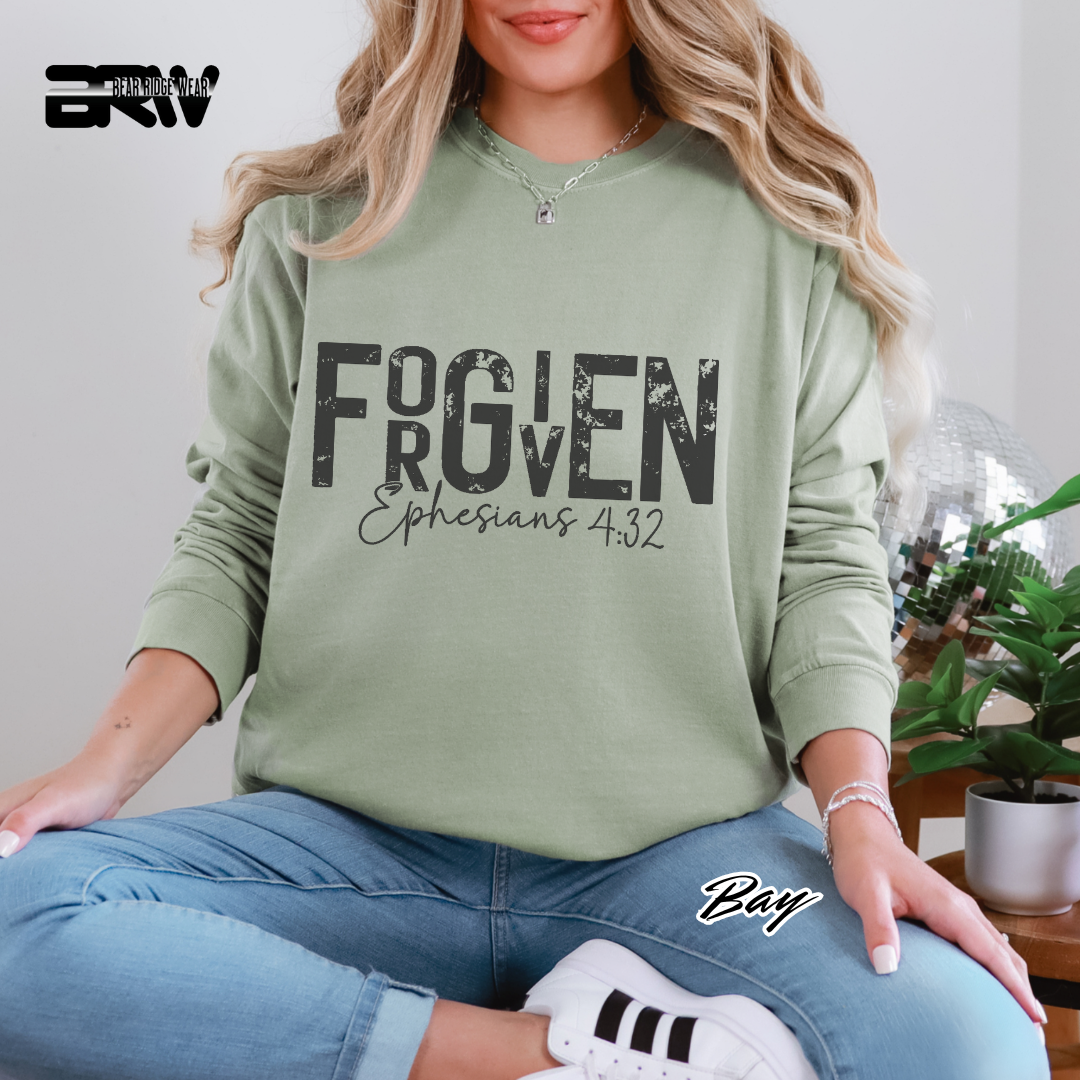 'Forgiven' Faith Long-Sleeve Tee