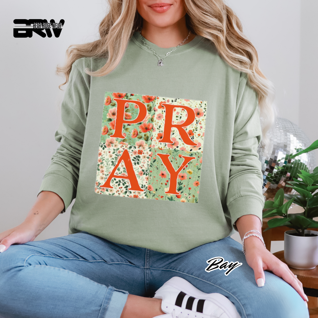 'Pray' Faith Long-Sleeve Tee