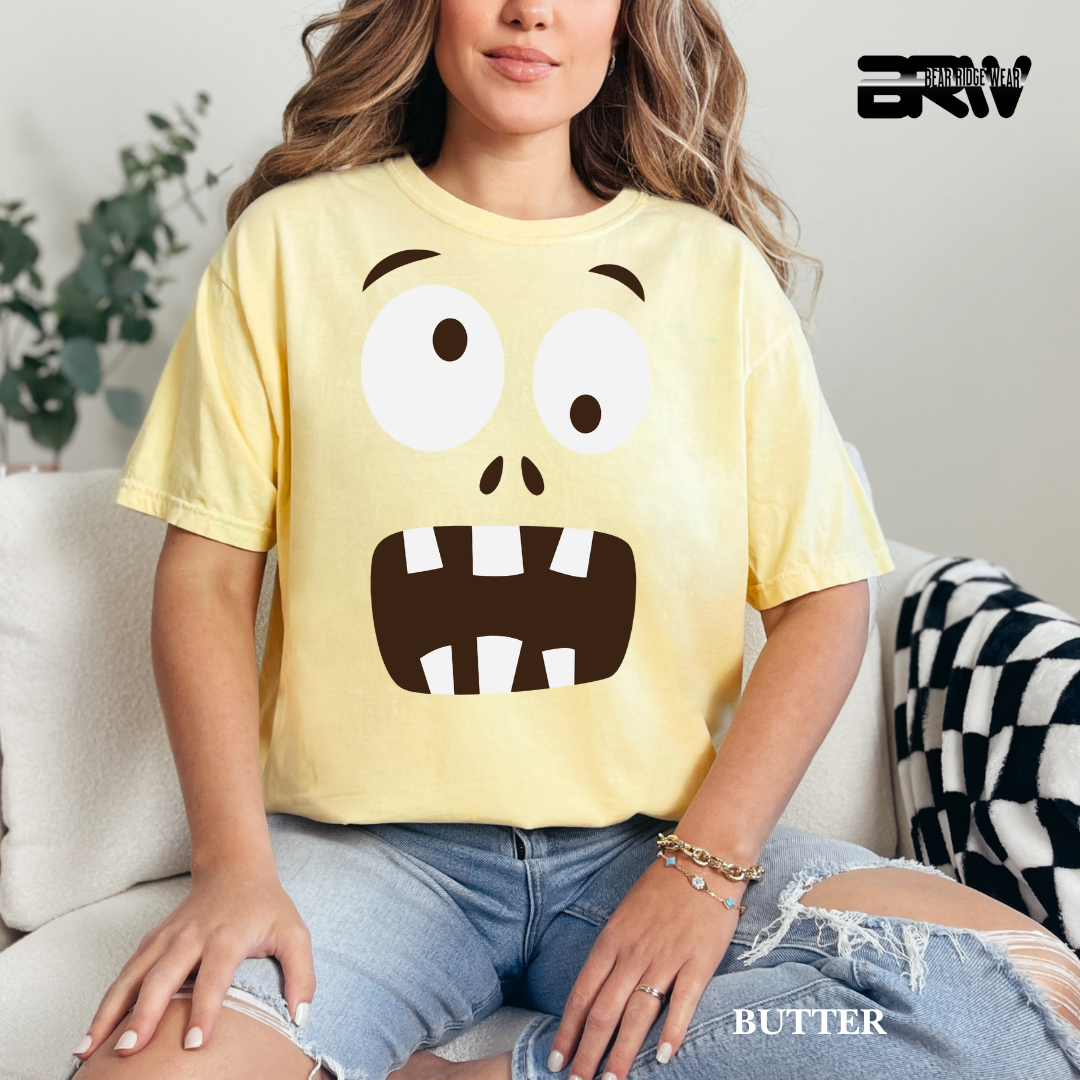 'Monster face' Fall Tee