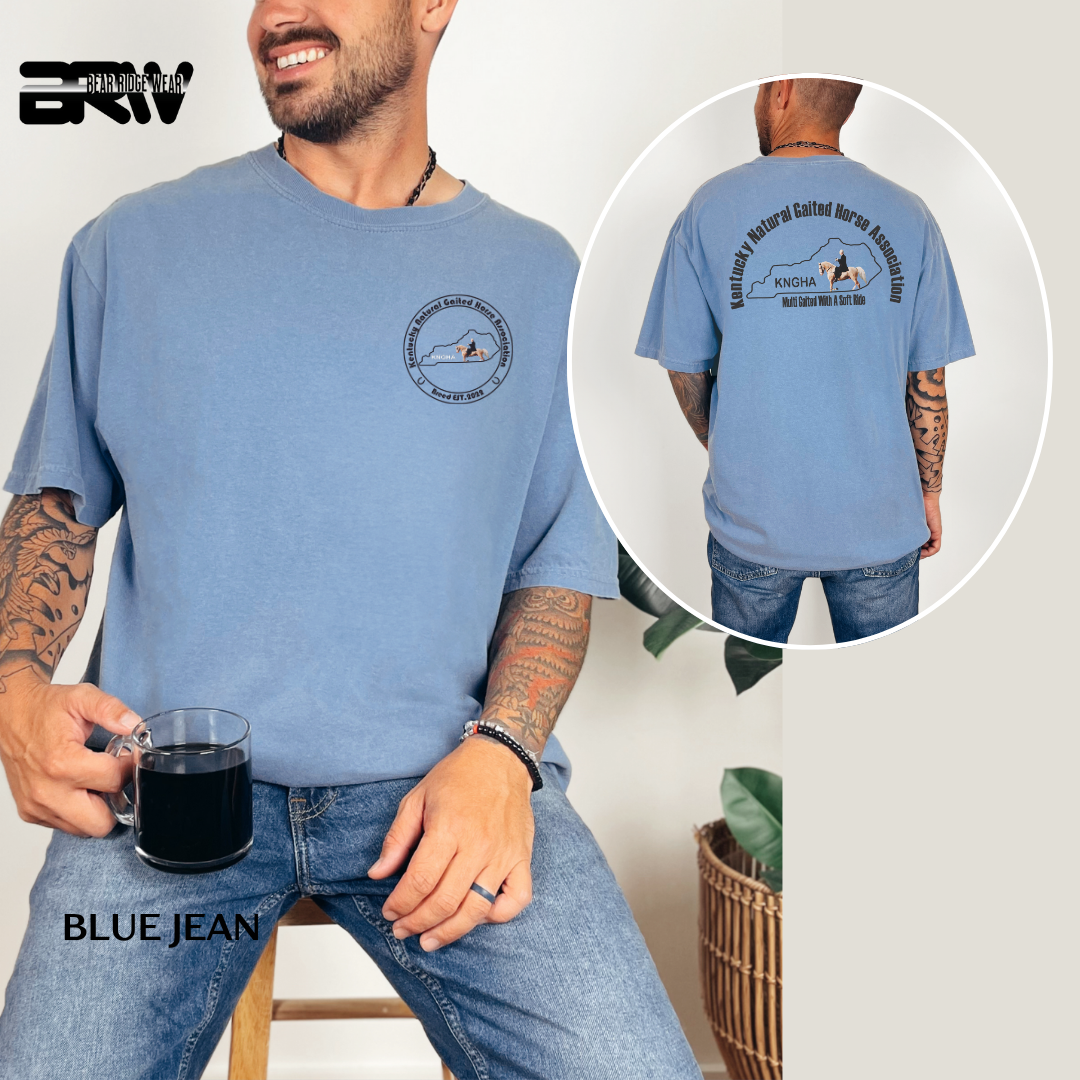 KNGHA MENS T-SHIRT BLACK