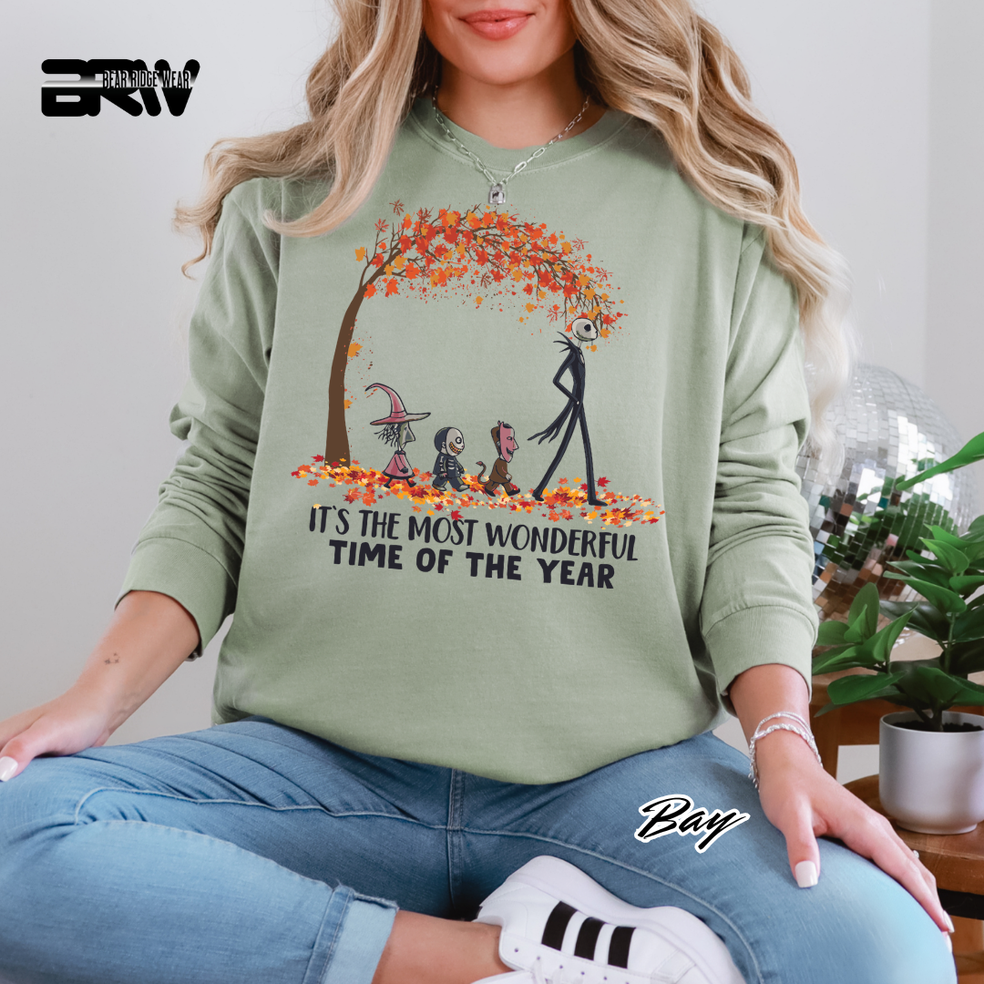 'Its The Most Wonderful Time' Fall Long-Sleeve Tee