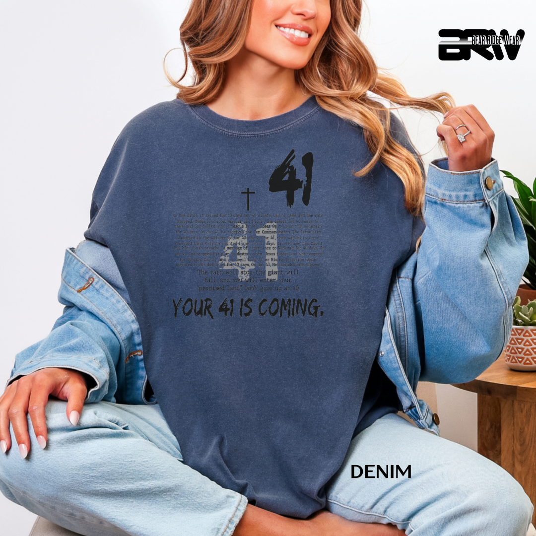 'Your 41' Faith Tee