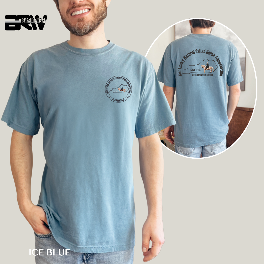 KNGHA MENS T-SHIRT BLACK