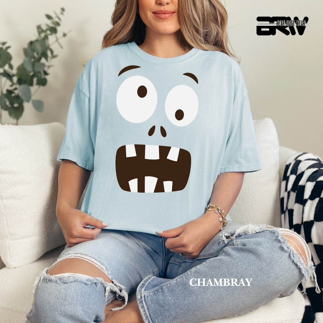 'Monster face' Fall Tee