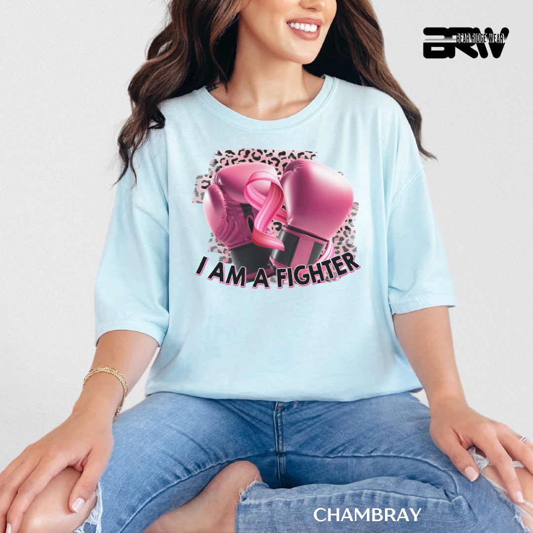 'Breast Cancer I am a fighter' Awareness Tee