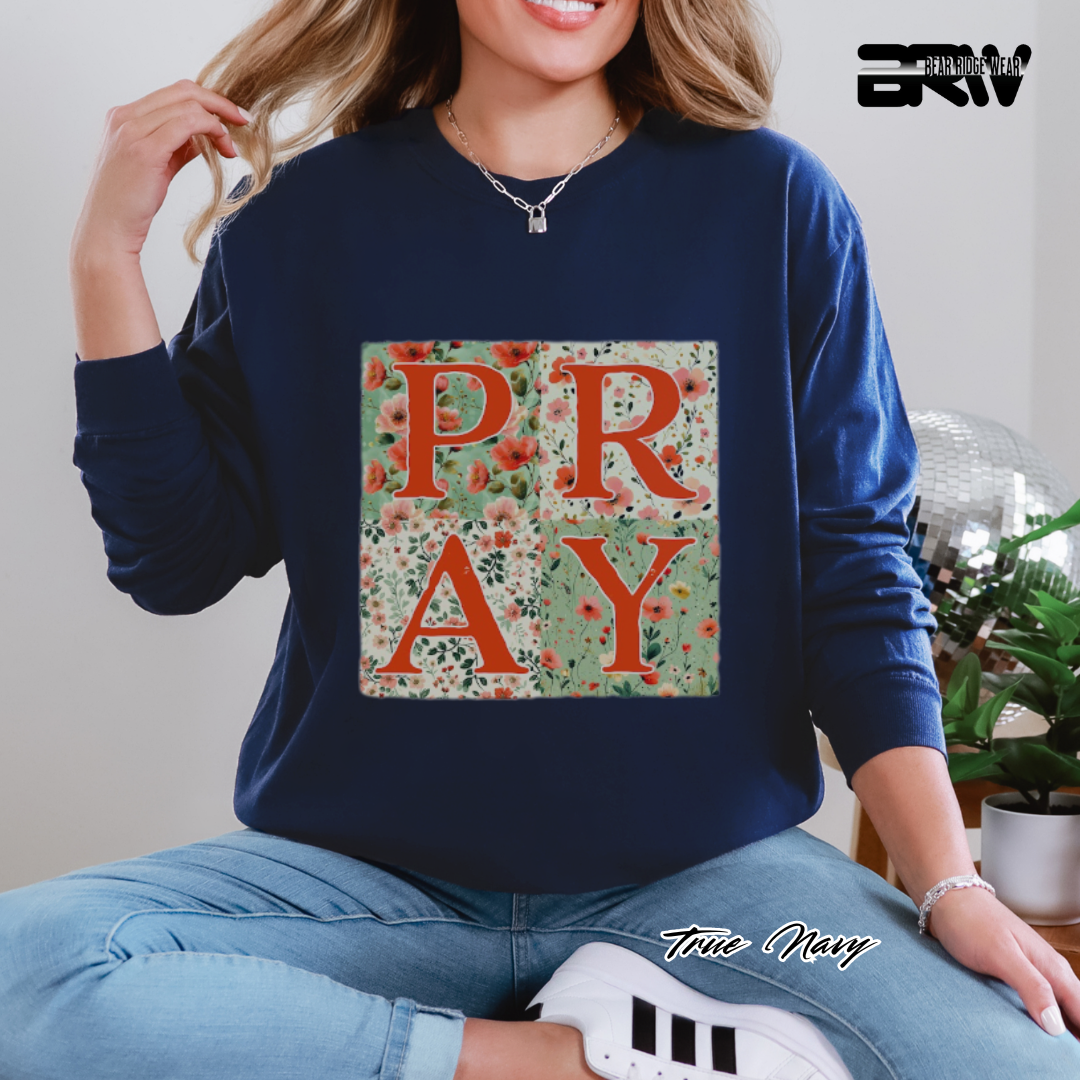 'Pray' Faith Long-Sleeve Tee