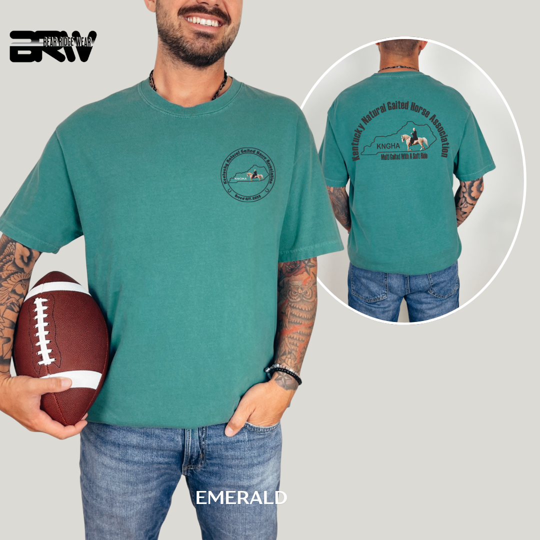 KNGHA MENS T-SHIRT BLACK