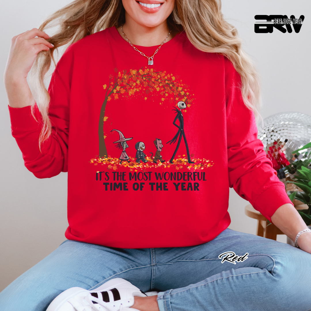 'Its The Most Wonderful Time' Fall Long-Sleeve Tee