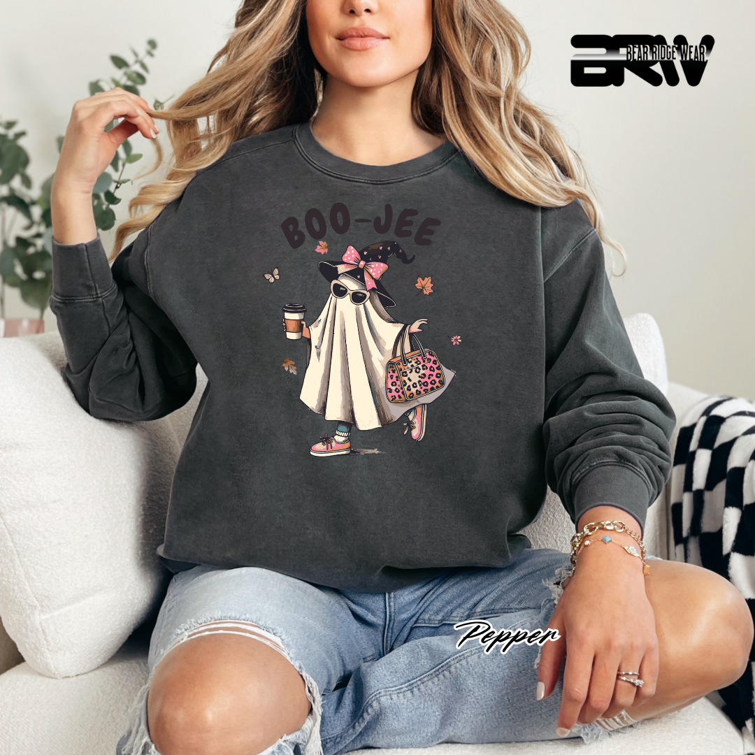 'Boujee With Purse' Fall Long Sleeve Tee