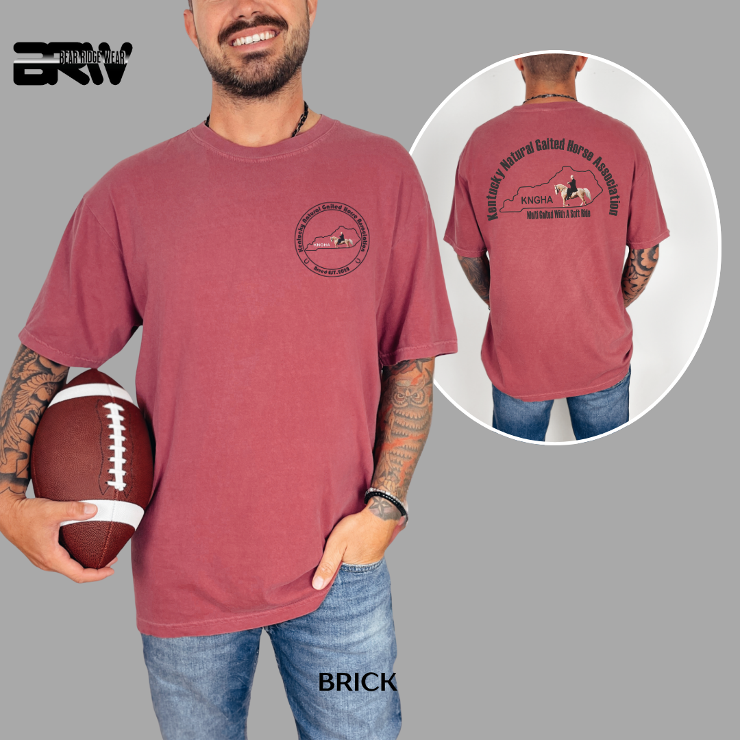 KNGHA MENS T-SHIRT BLACK