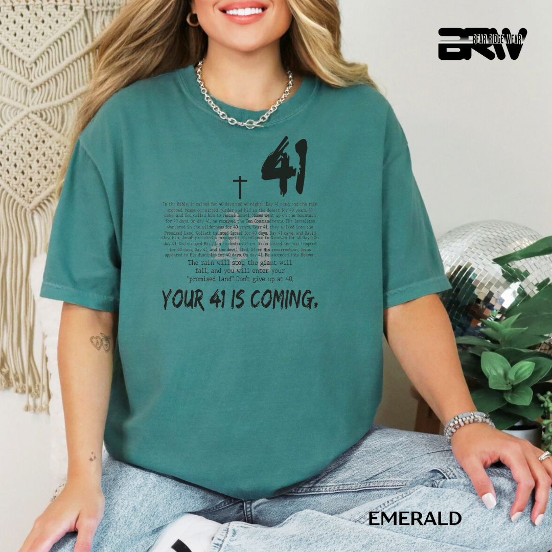 'Your 41' Faith Tee