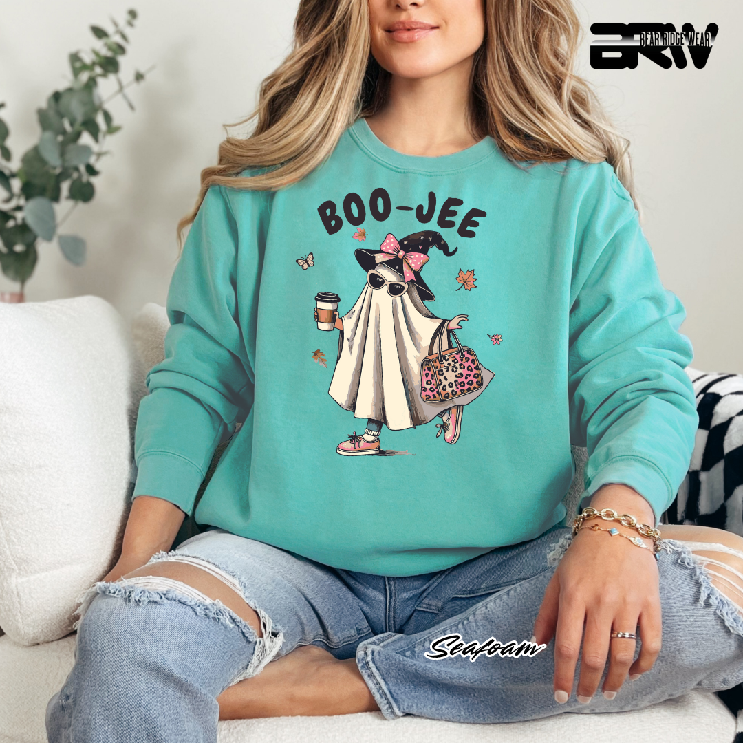 'Boujee With Purse' Fall Long Sleeve Tee