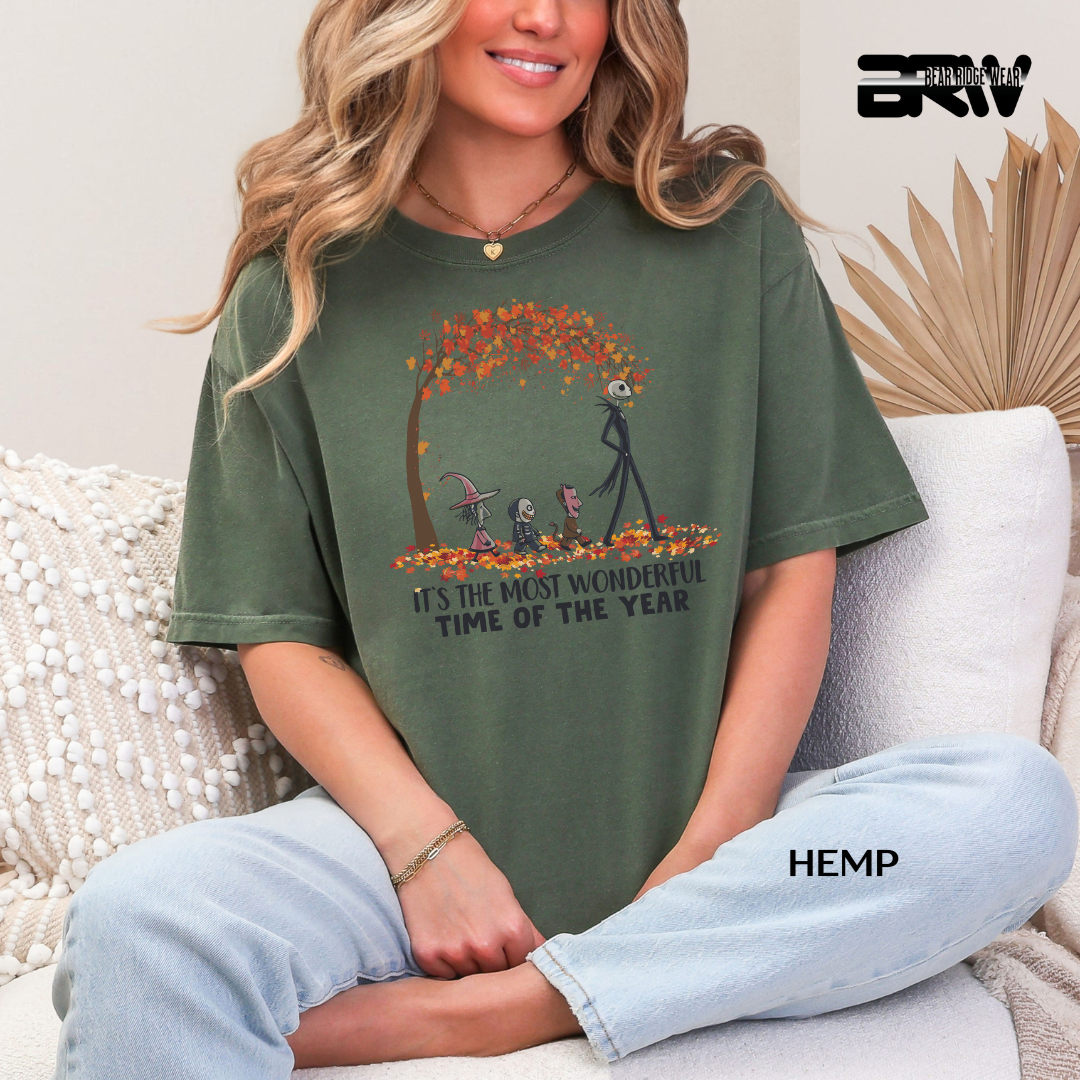 'Its The Most Wonderful Time' Fall Tee
