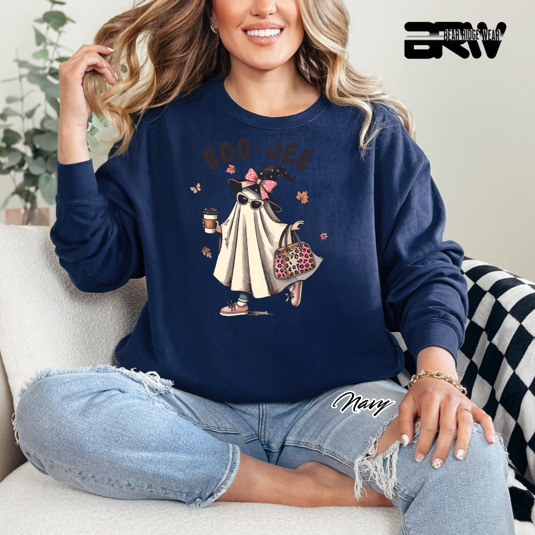 'Boujee With Purse' Fall Long Sleeve Tee