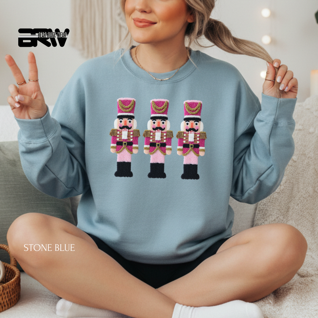 'Nutcracker Yarn' Christmas Crewneck Sweatshirt
