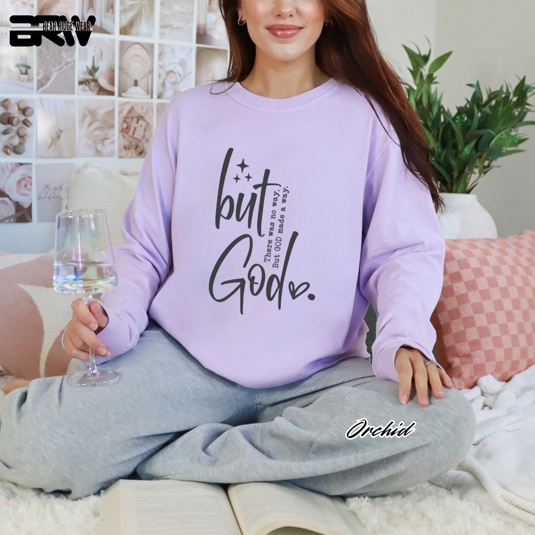 'But God Made A Way' Long-Sleeve Tee