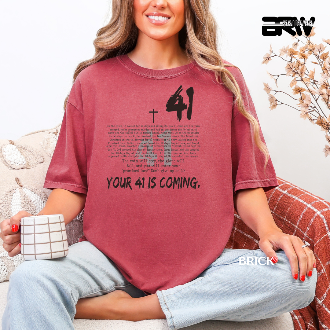 'Your 41' Faith Tee