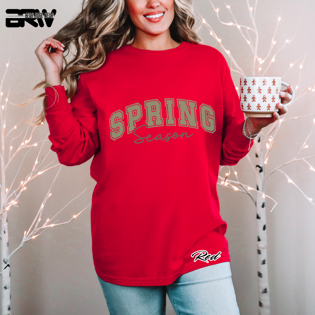 'Spring Season' Long Sleeve Tee